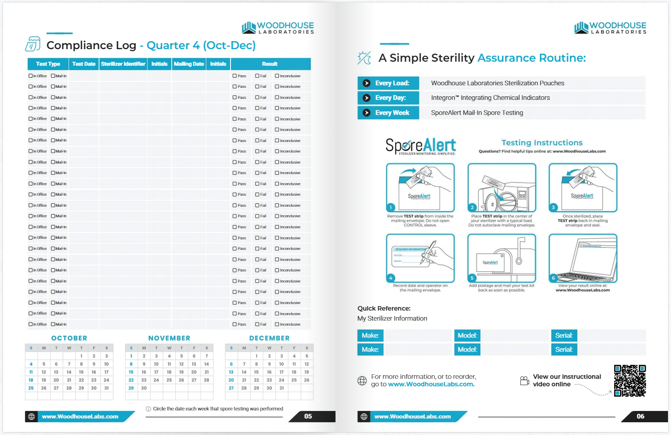 2026 Spore Testing Compliance Log - Image 4